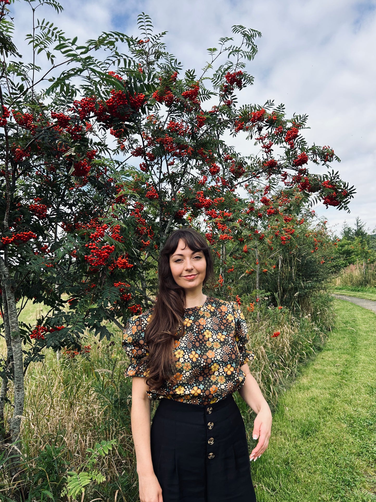 Shee Floral Blouse Size 10